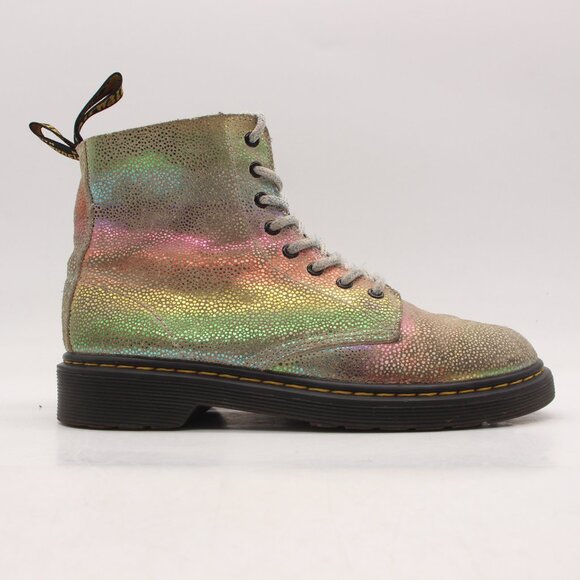 Dr. Martens Other - Dr Martens Girls Combat Boots 1460 Pascal J Rainbow Size US 3 Colorful